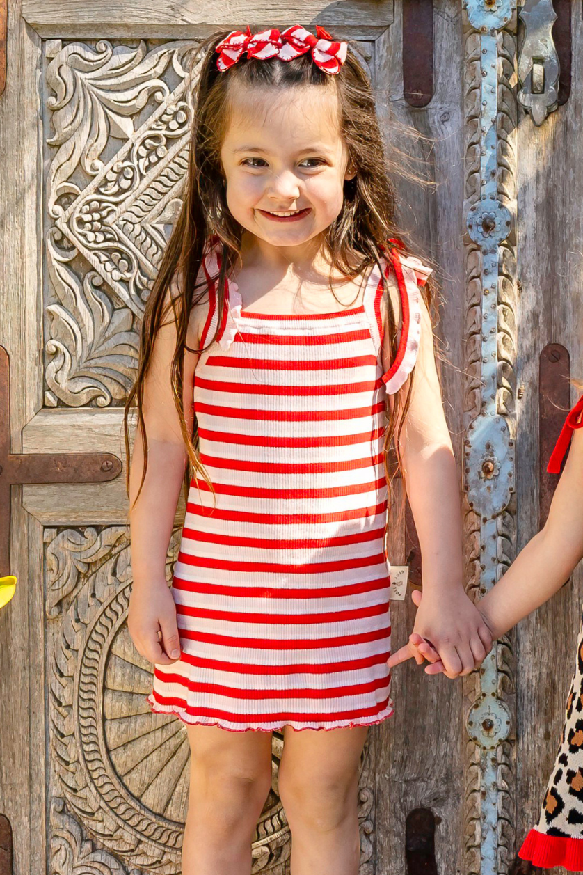 Florence Tie Dress ✿ Candy Stripes