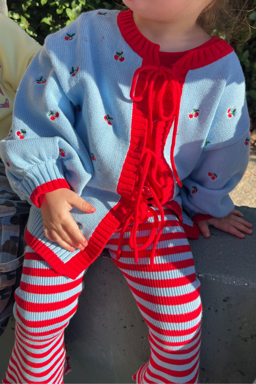 Tie Up Cardigan ✿ Cherry Bomb