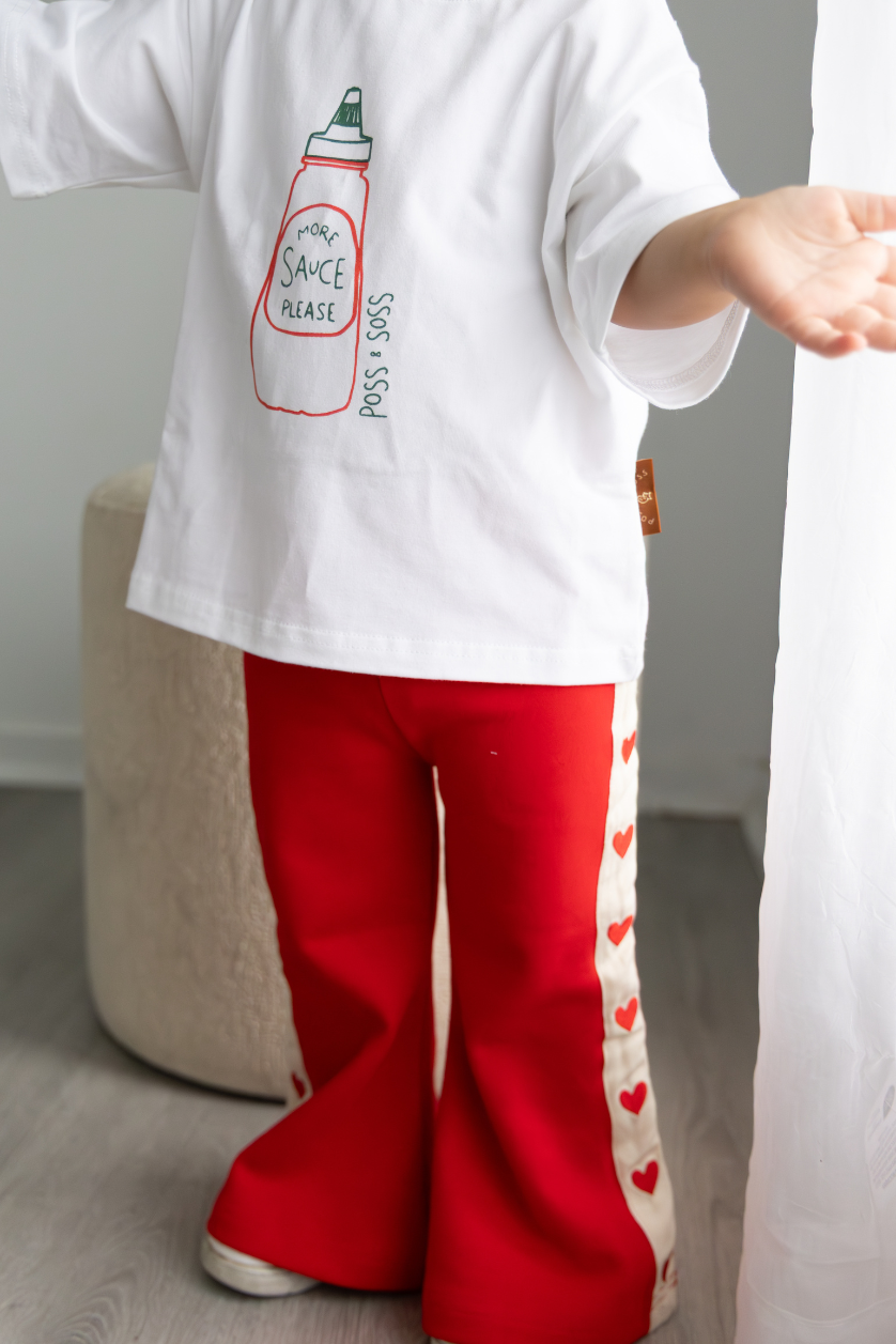 Oversized Tee ✿ More Sauce Please