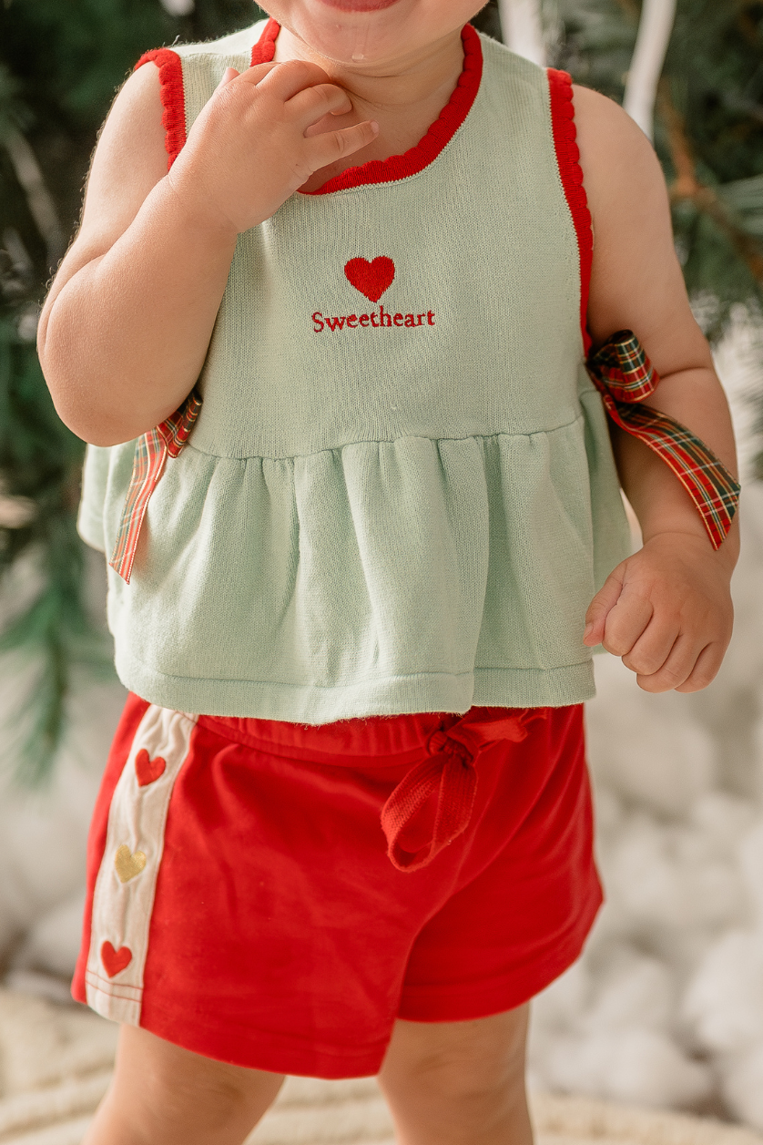 Sweetheart Peplum ✿ Holly