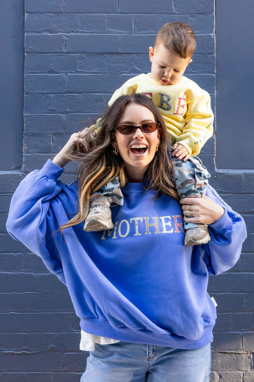 Mother Jumper ✿ Royal Blue