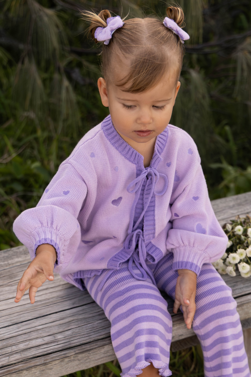 Heart Tie Up Cardigan ✿ Twilight