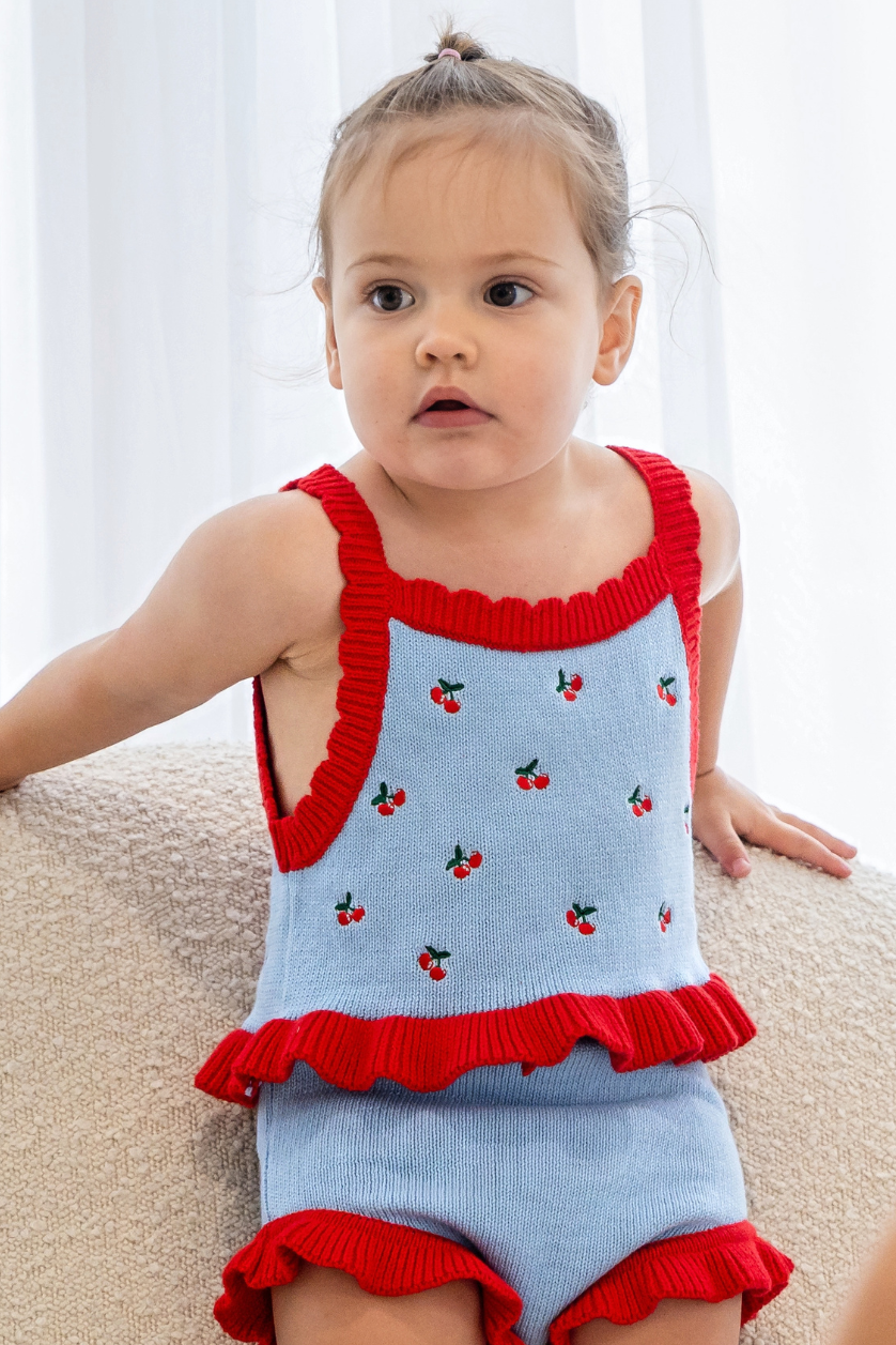 Tie Up Vest ✿ Cherry Bomb