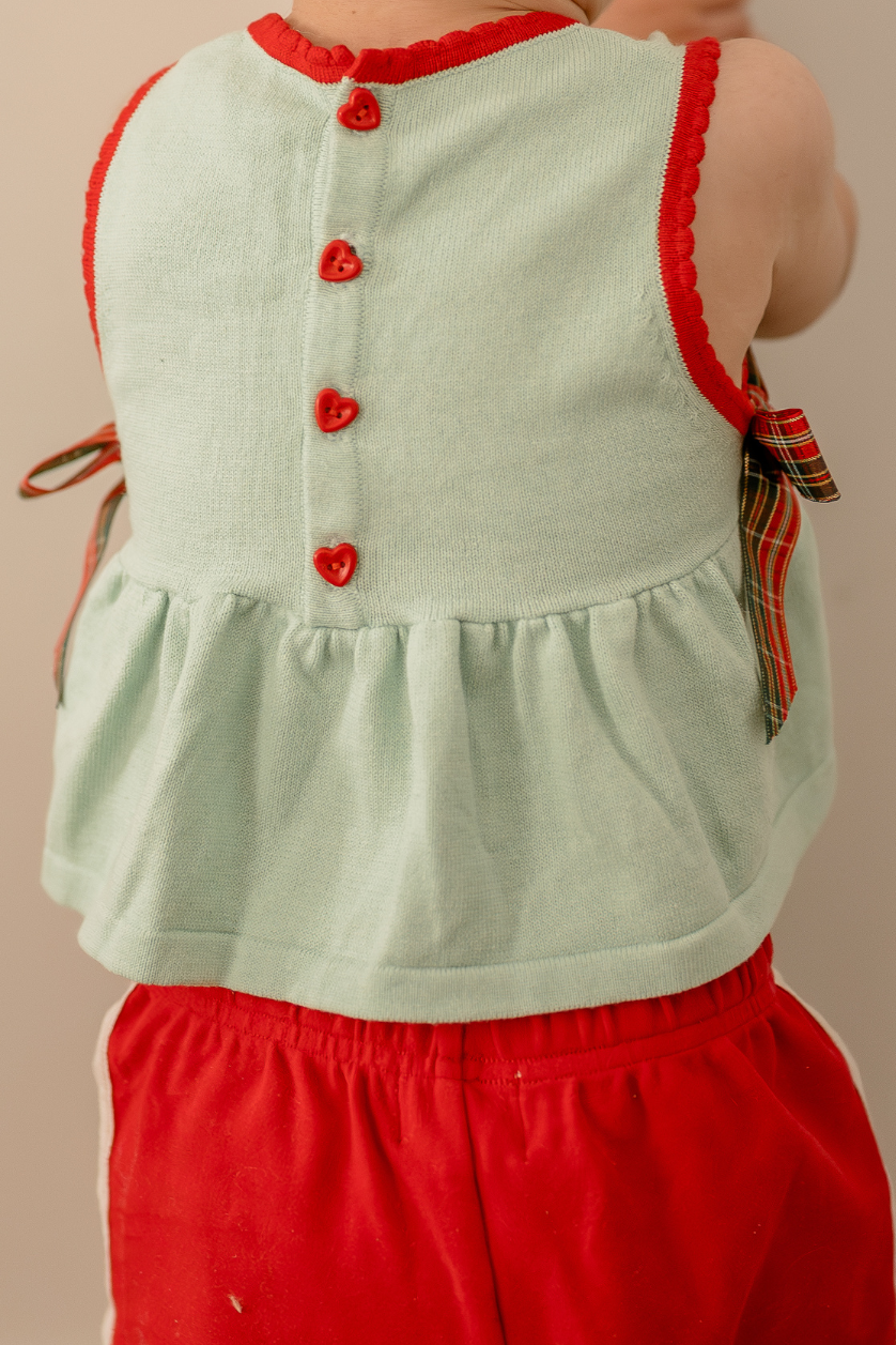 Sweetheart Peplum ✿ Holly