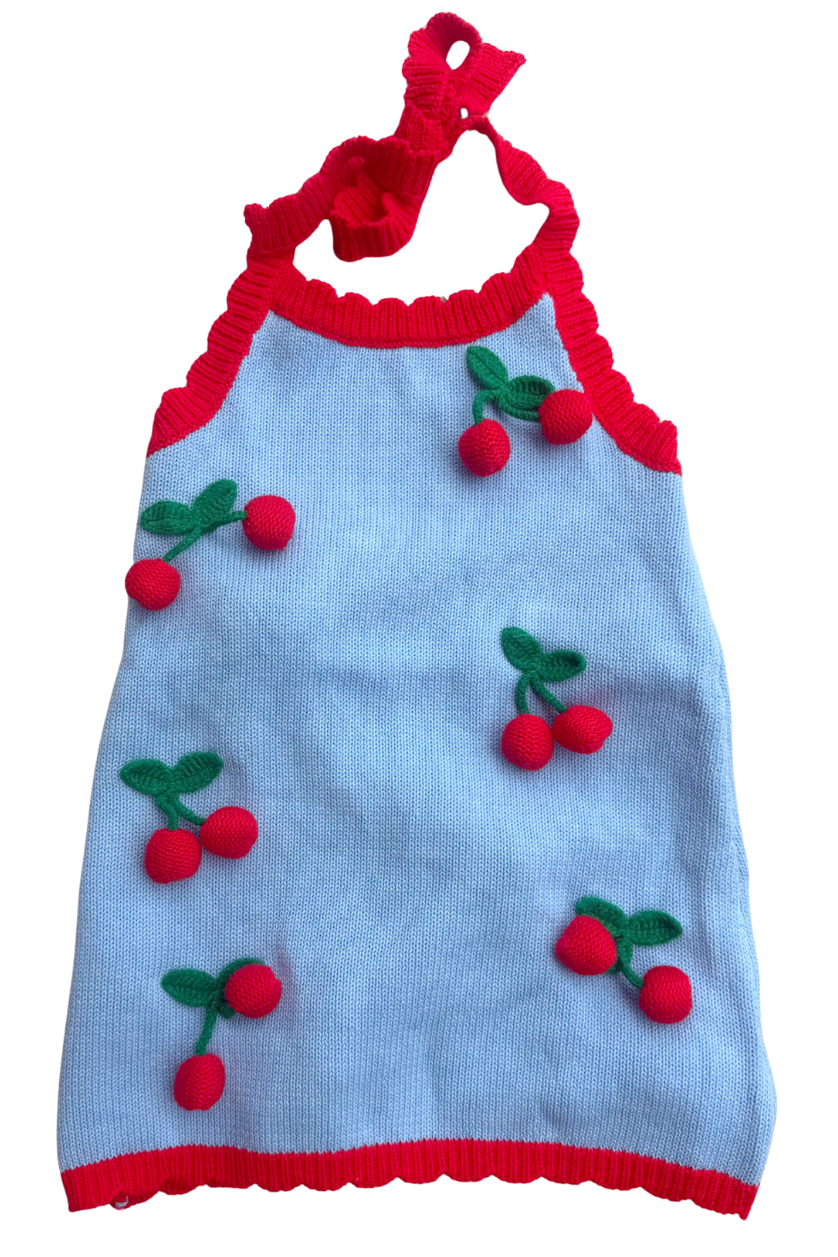 Halter Dress ✿ Cherry Bomb