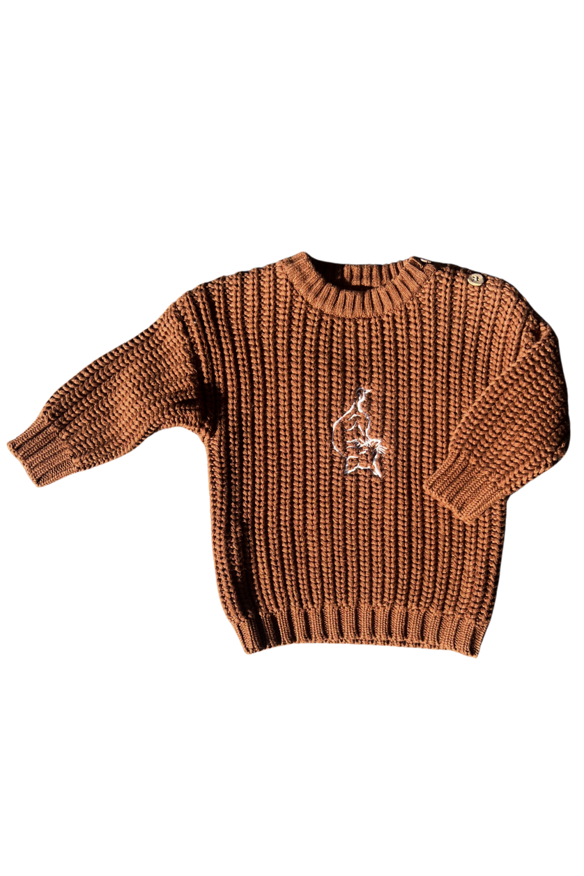 Chunky Jumper ✿ Chocolate Knit