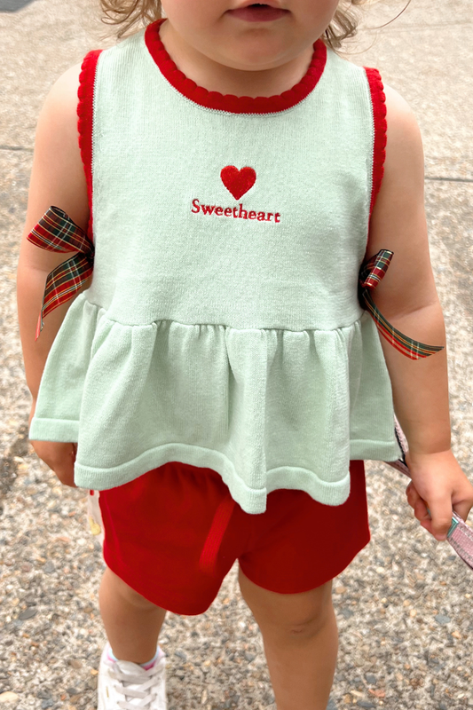 Sweetheart Peplum ✿ Holly