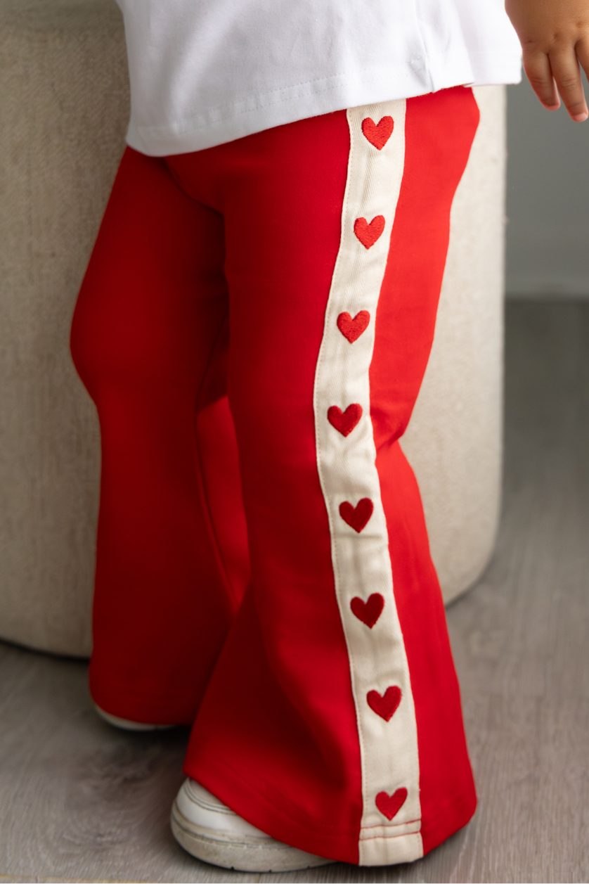 Heart Flares ✿ Fiery Red