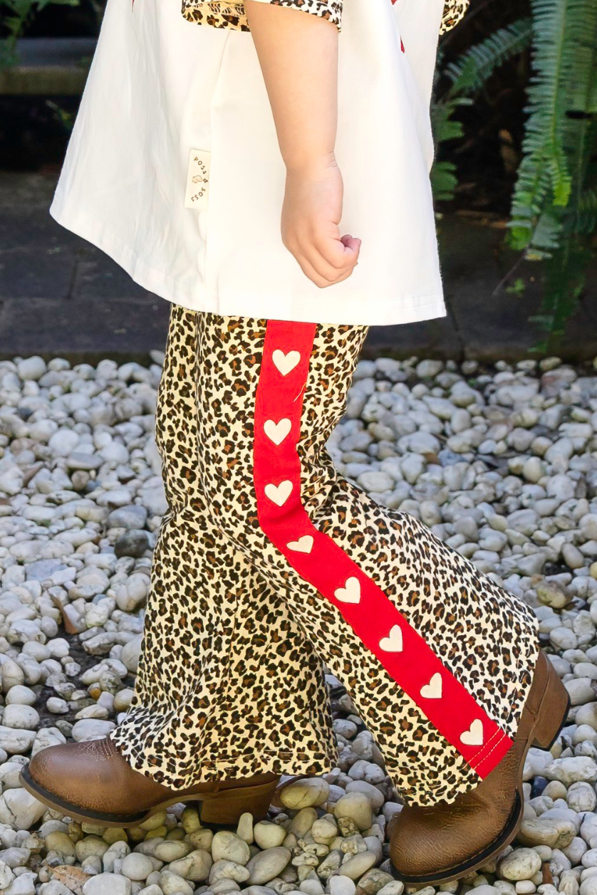 Heart Flares ✿ Leopard