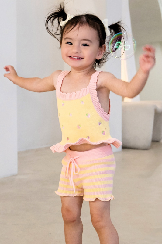 Stripe Shorts ✿ Pink Lemonade