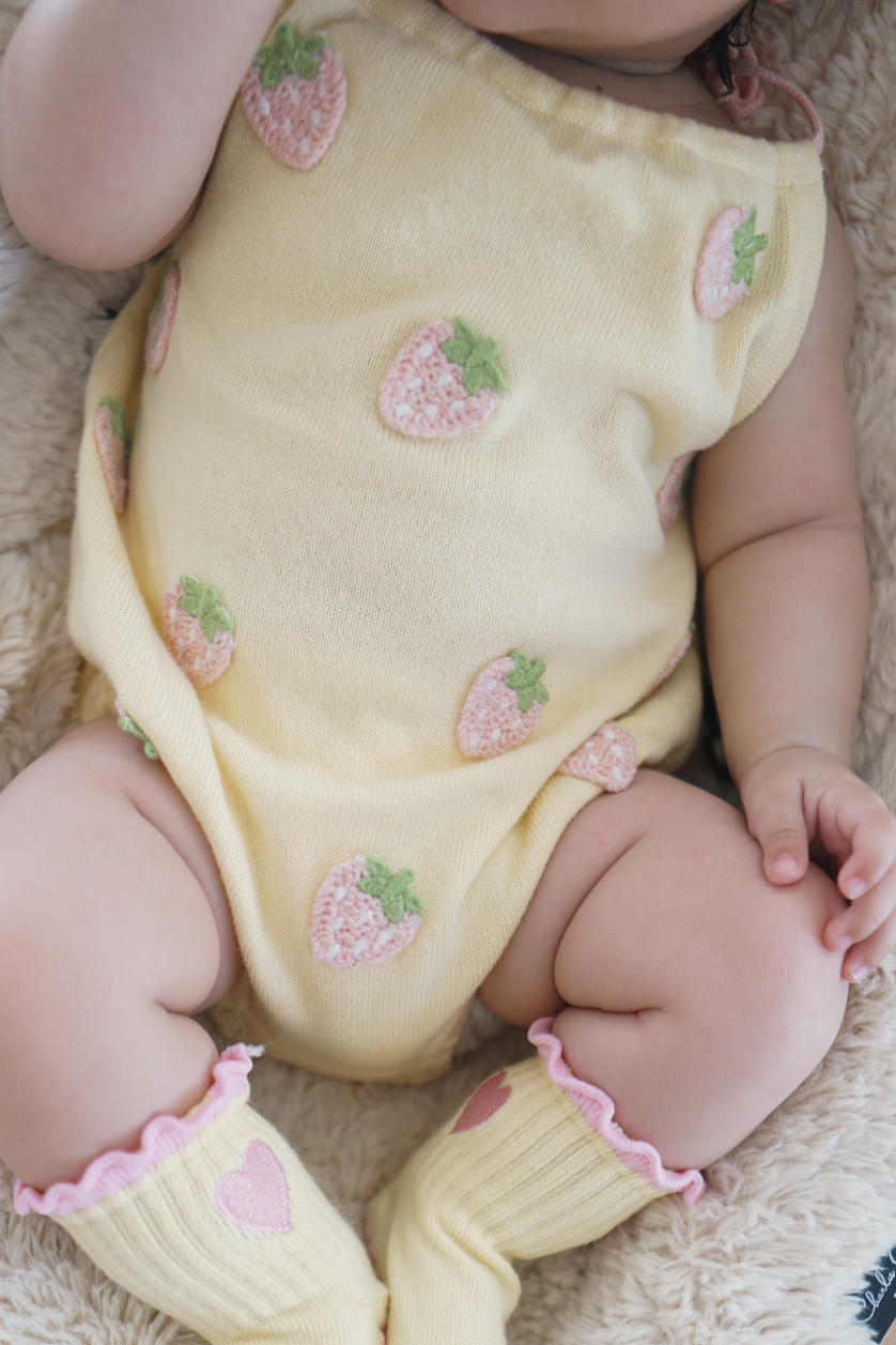 Blossom Romper ✿ Pink Lemonade