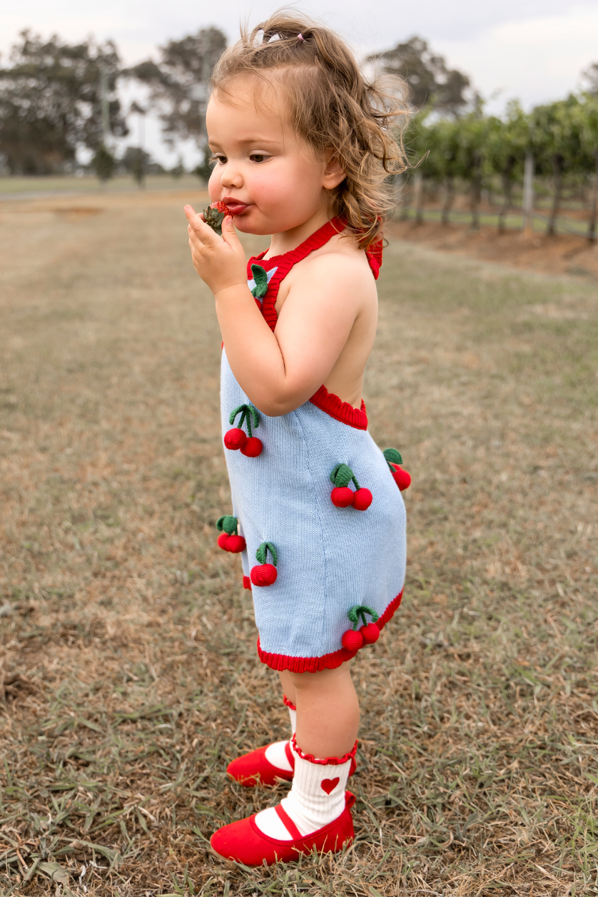 Halter Dress ✿ Cherry Bomb