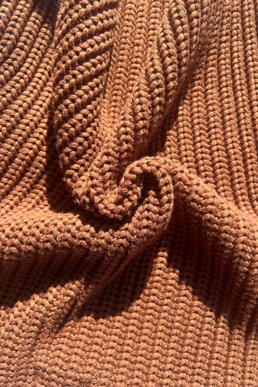 Chunky Jumper ✿ Chocolate Knit