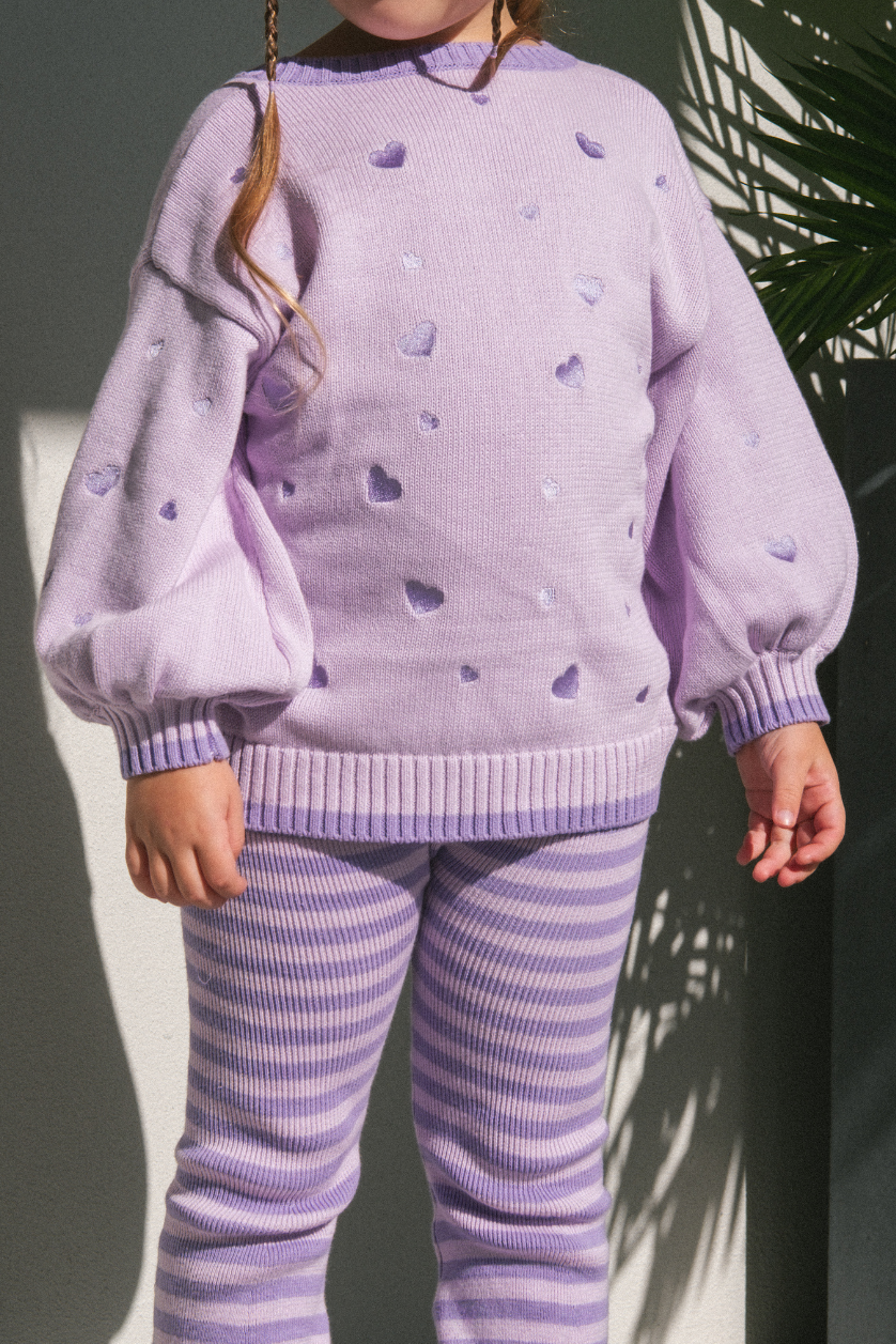 Heart Tie Up Cardigan ✿ Twilight