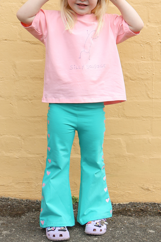 Heart Flares ✿ Aquamarine