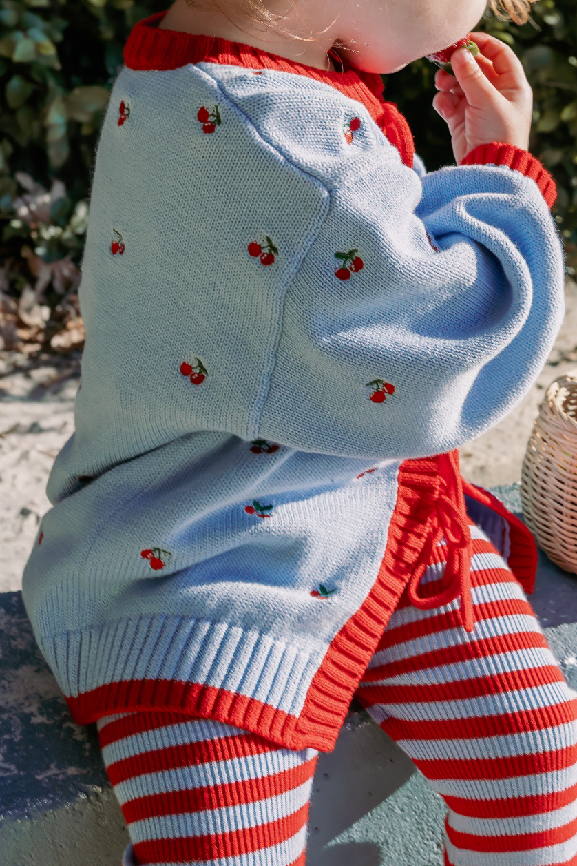 Tie Up Cardigan ✿ Cherry Bomb