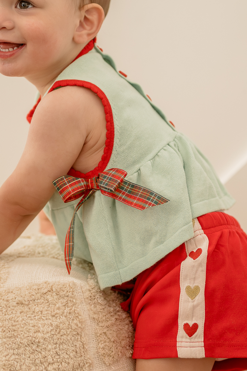 Sweetheart Peplum ✿ Holly