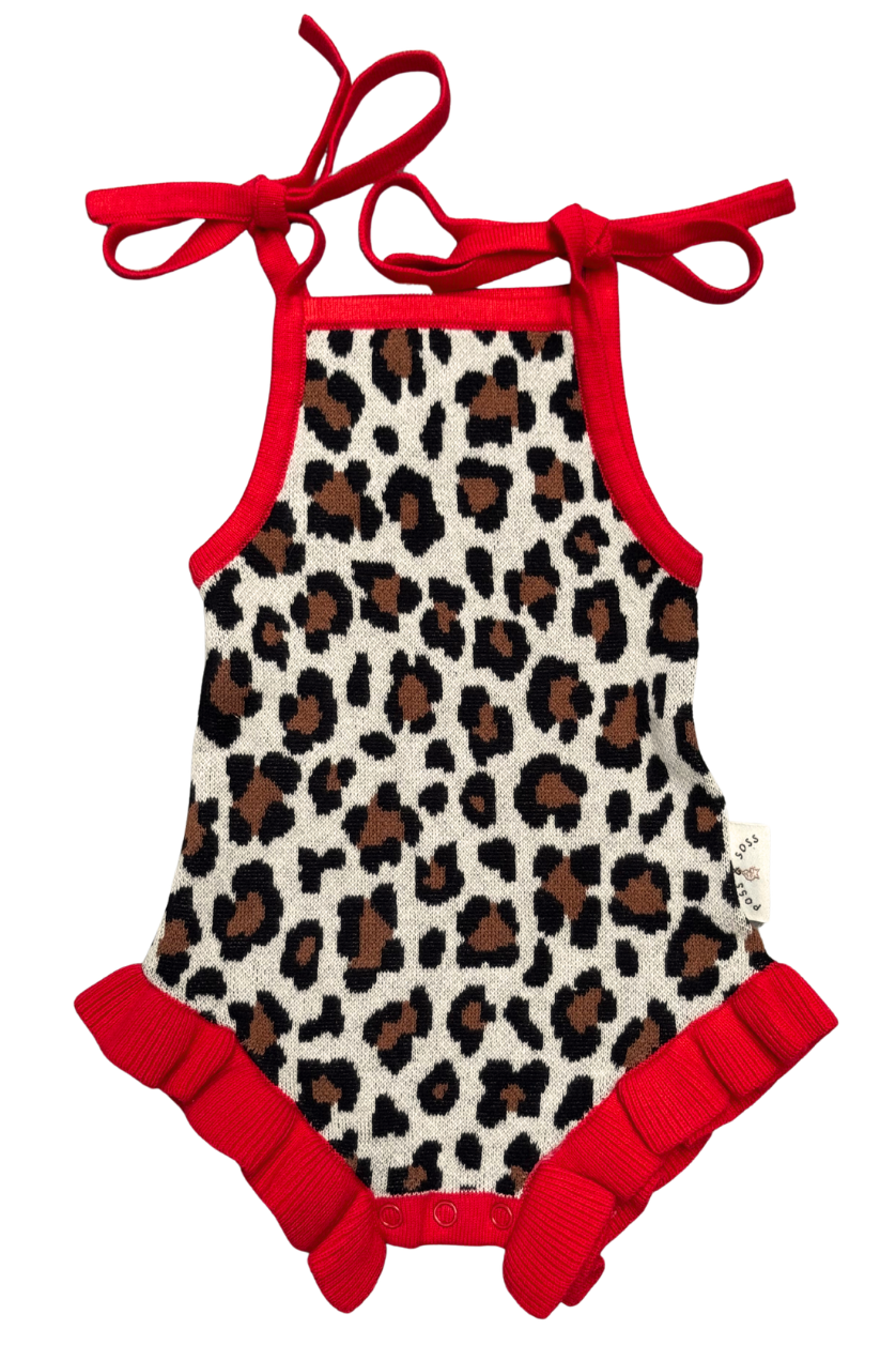 Ava Romper ✿ Leopard