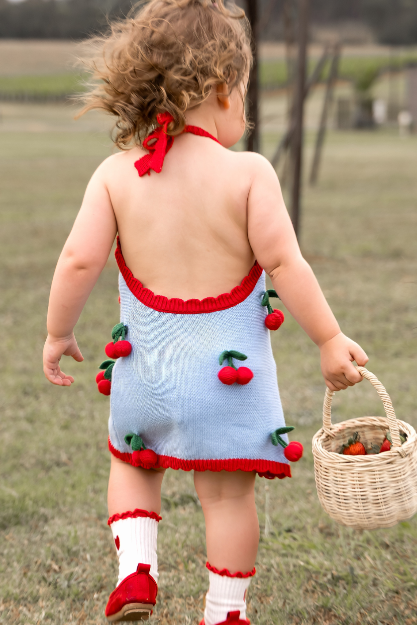 Halter Dress ✿ Cherry Bomb