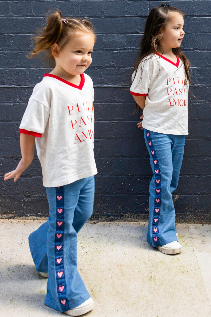 Heart Flares ✿ Denim