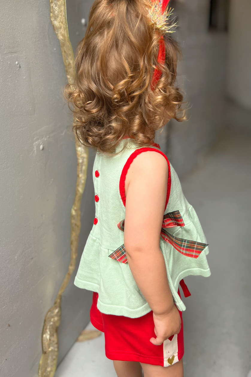 Sweetheart Peplum ✿ Holly