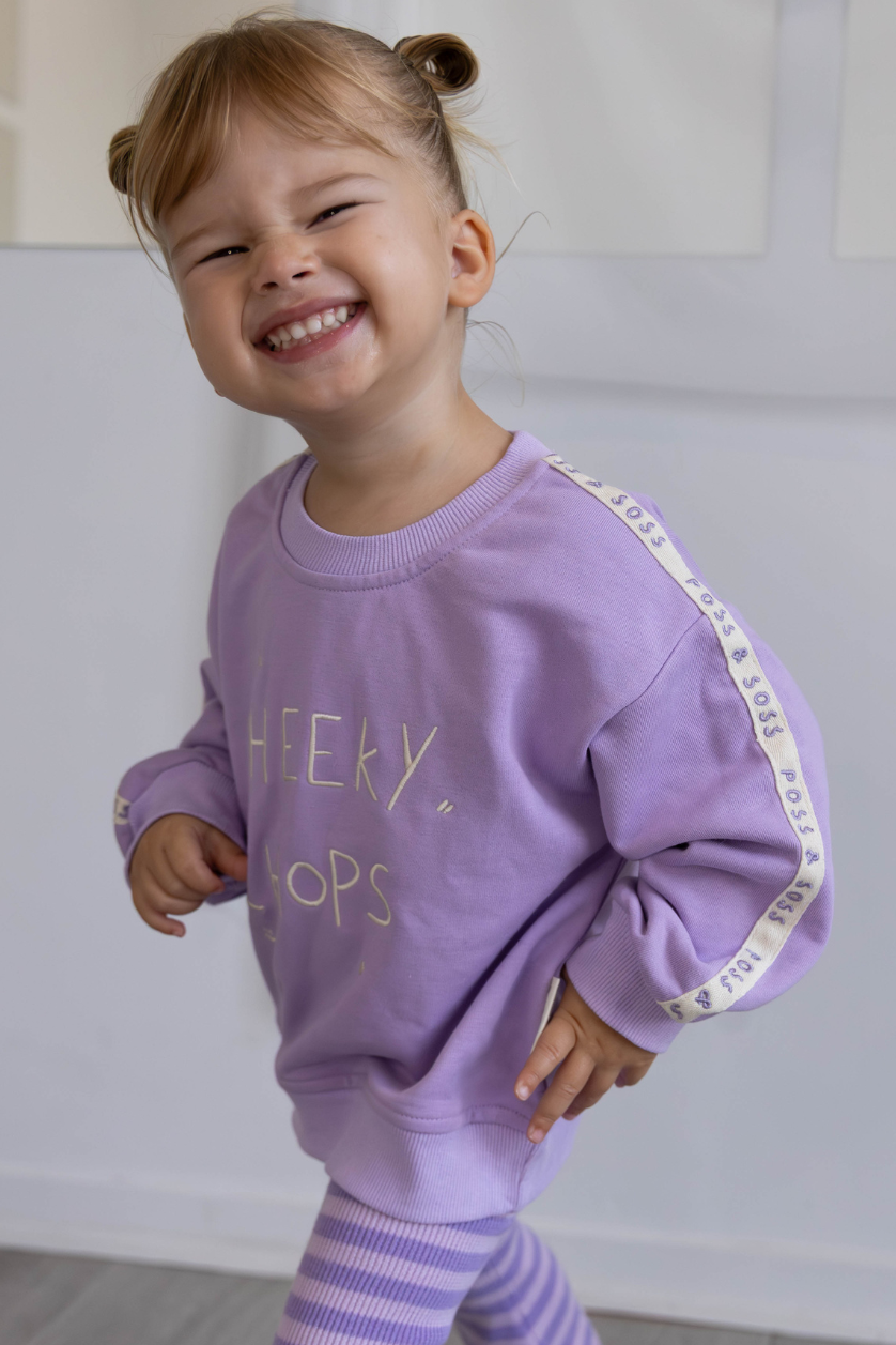 Cheeky Chops Jumper ✿ Lilac