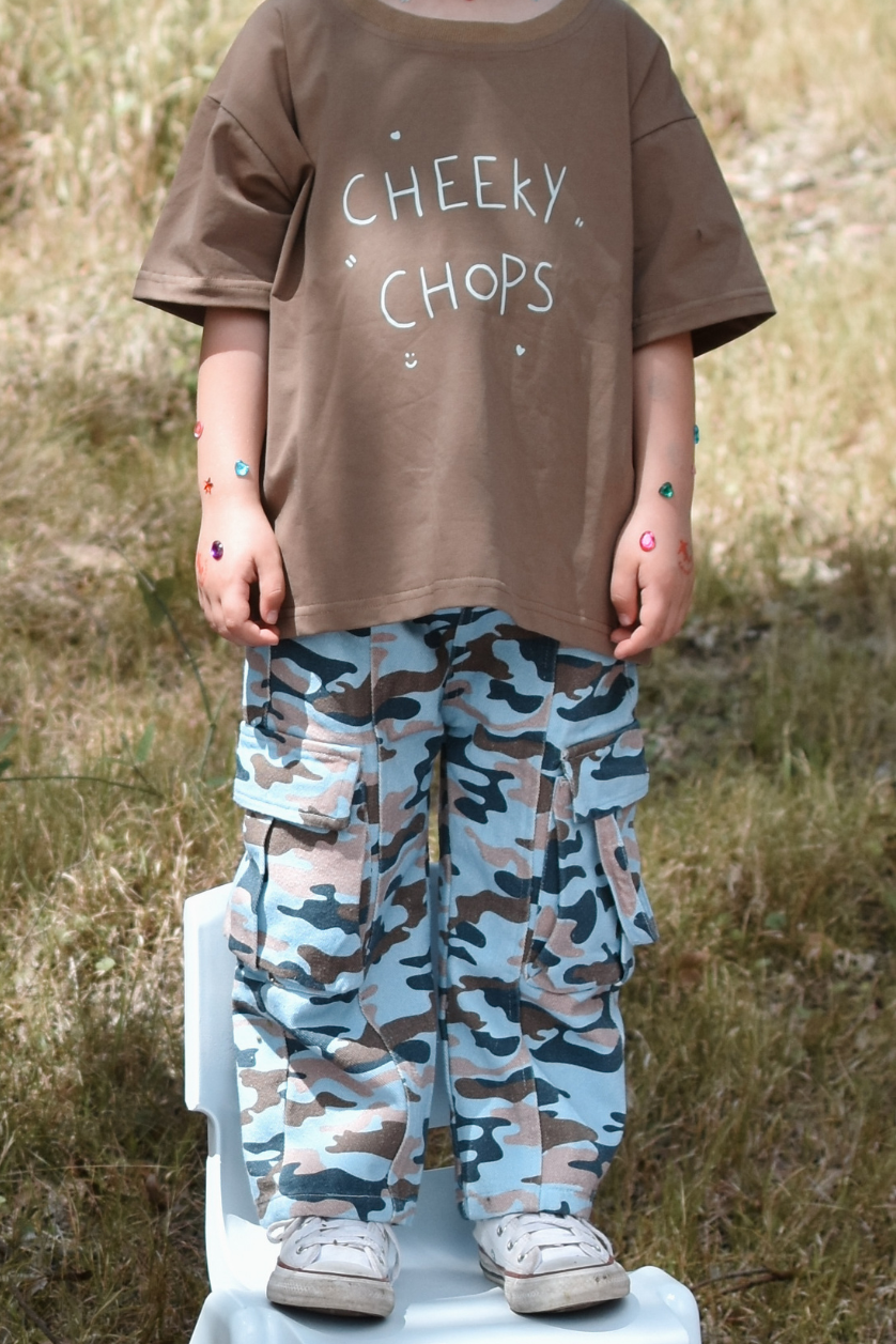 Cheeky Chops Tee ✿ Chocolate