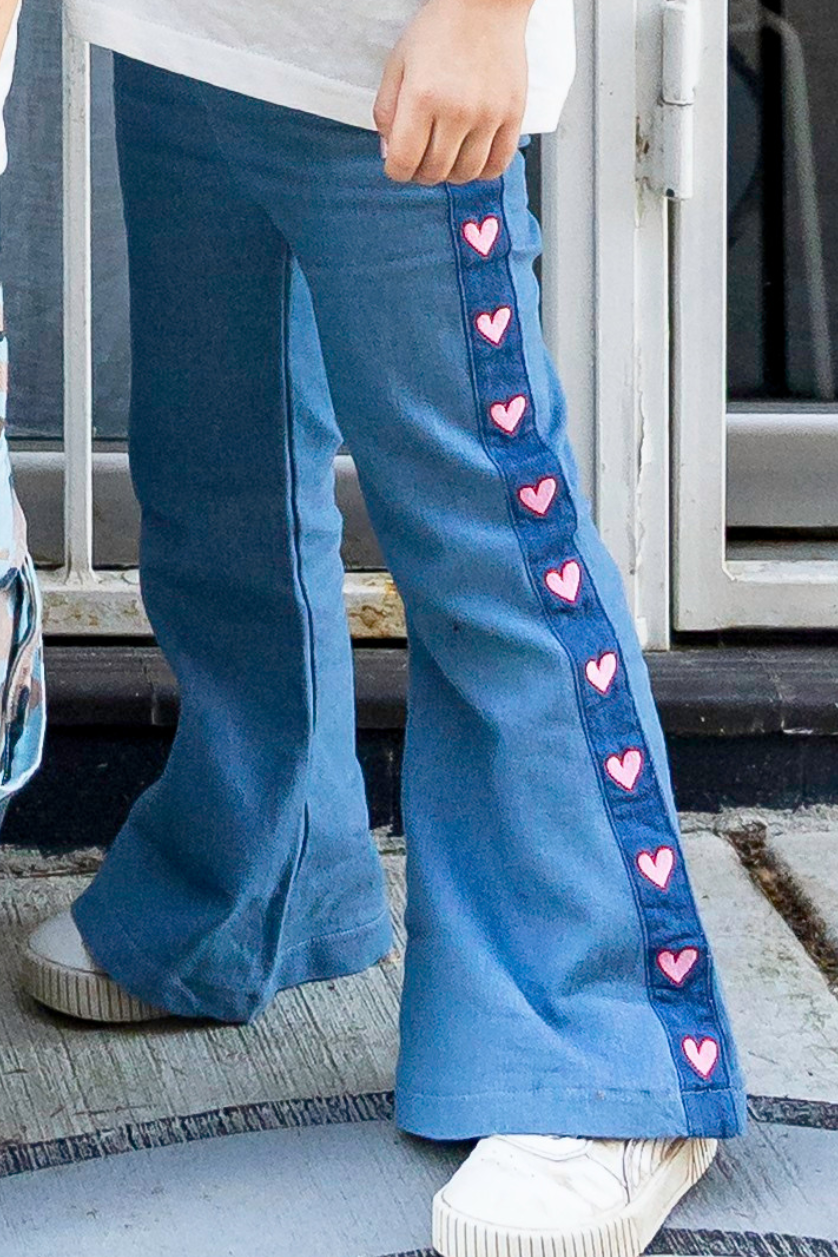 Heart Flares ✿ Denim