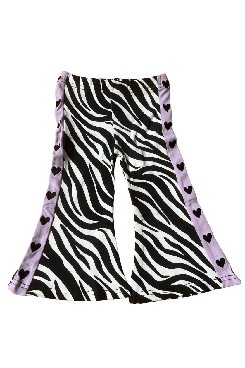 Heart Flares ✿ Zebra