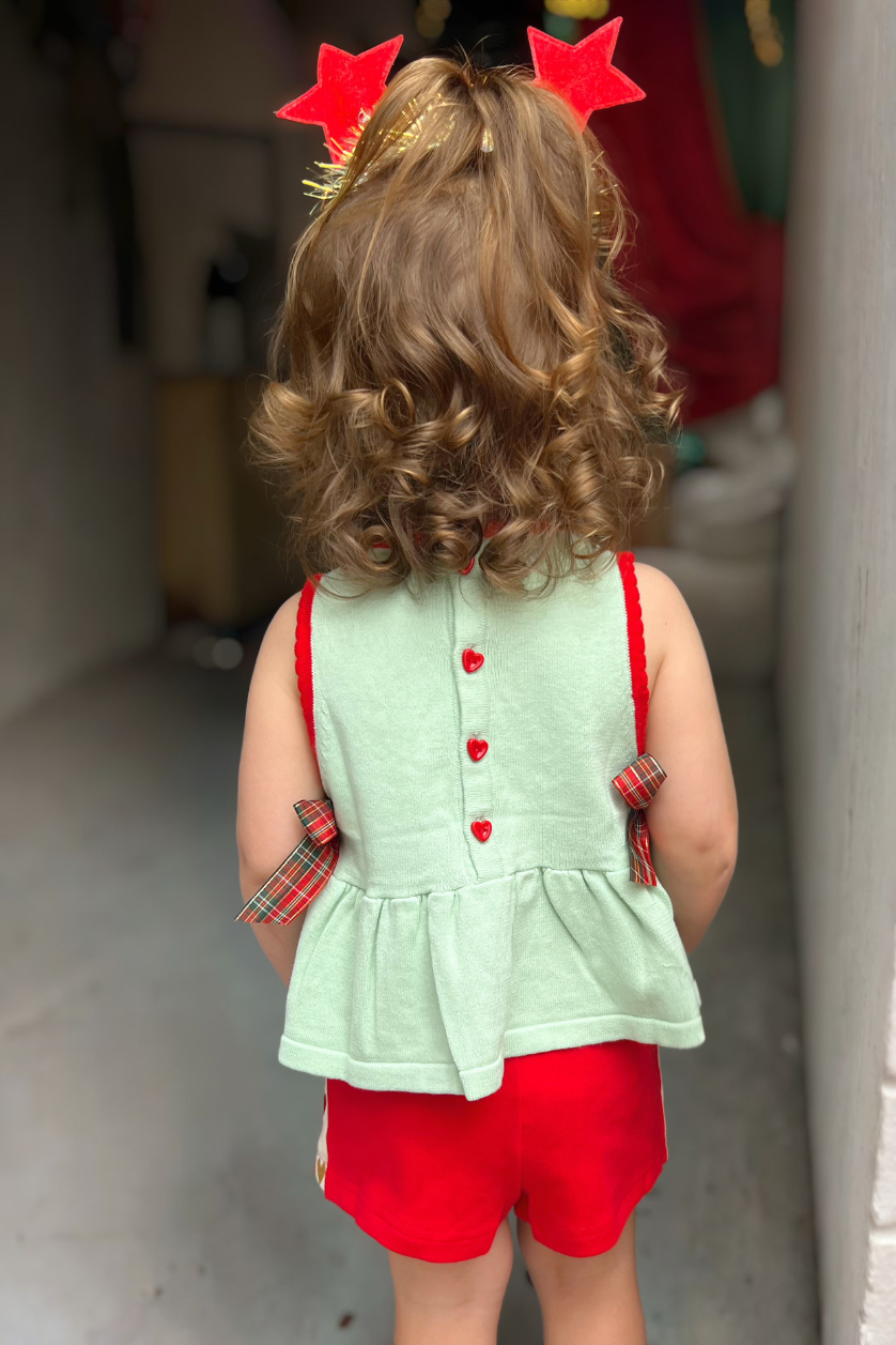 Sweetheart Peplum ✿ Holly