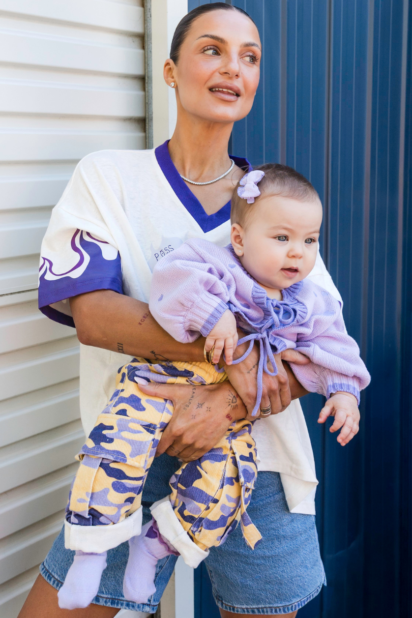 Camo Cargo Pant ✿ Ultraviolet