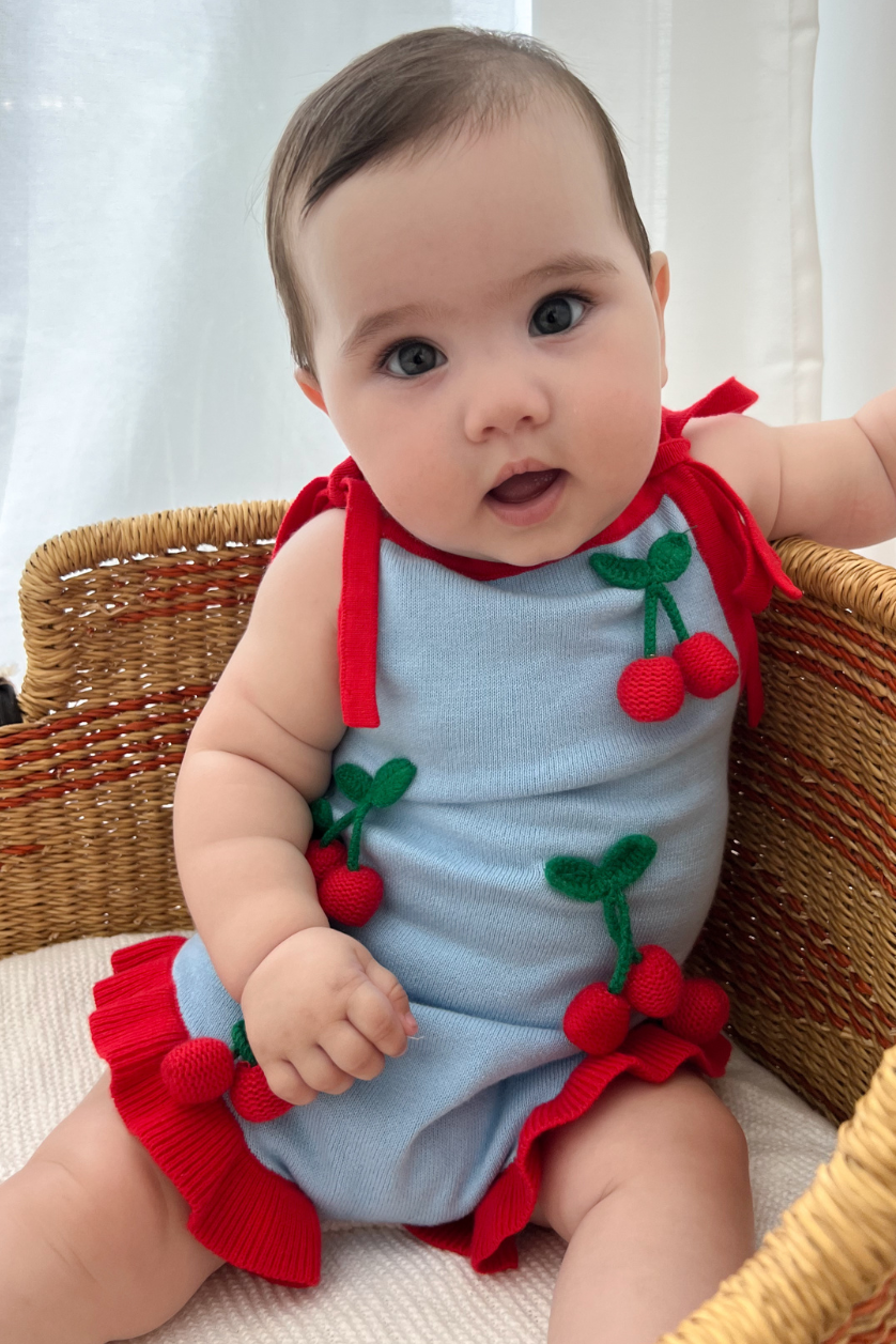 Ava Romper ✿ Cherry Bomb