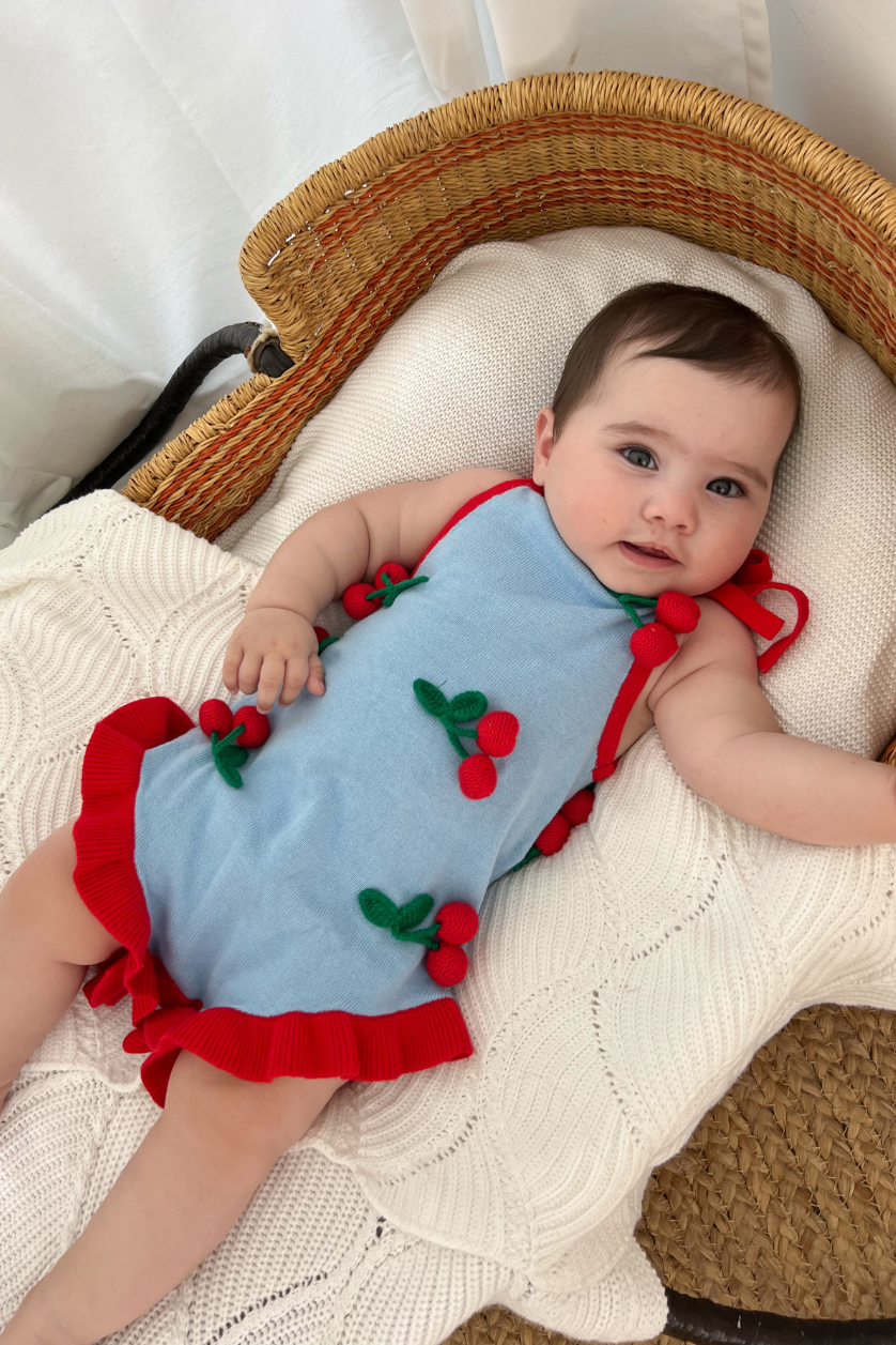 Ava Romper ✿ Cherry Bomb