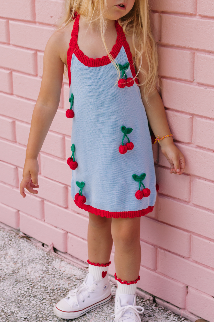 Halter Dress ✿ Cherry Bomb