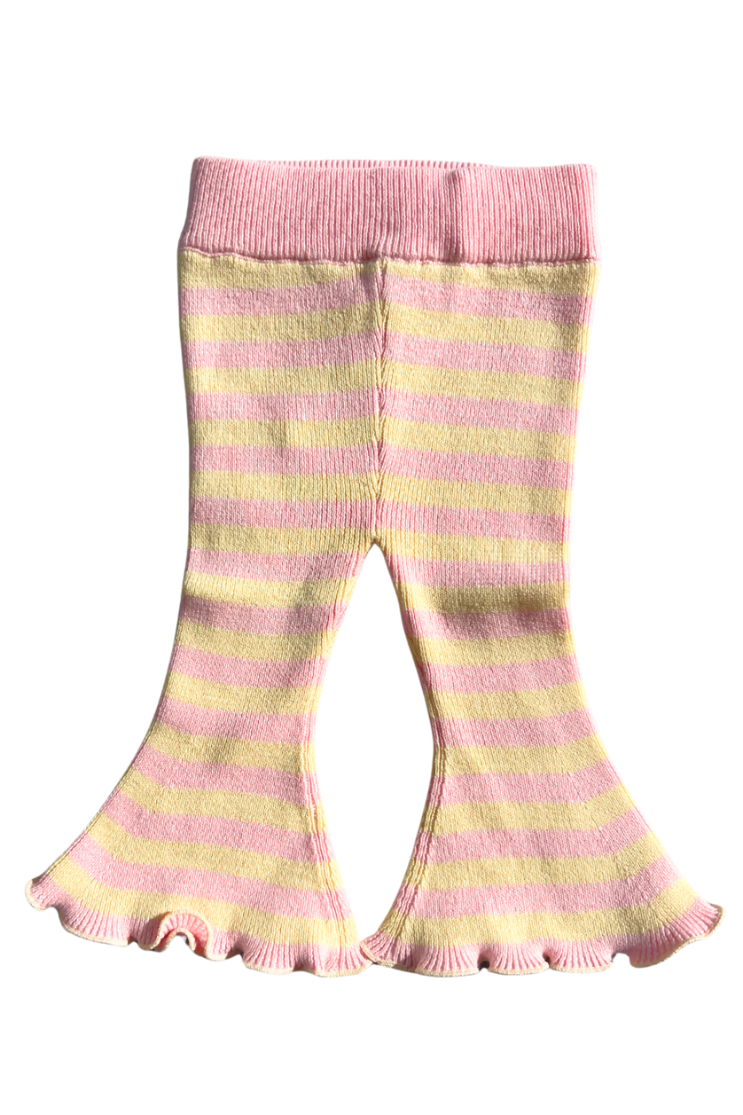 Stripe Flares ✿ Pink Lemonade