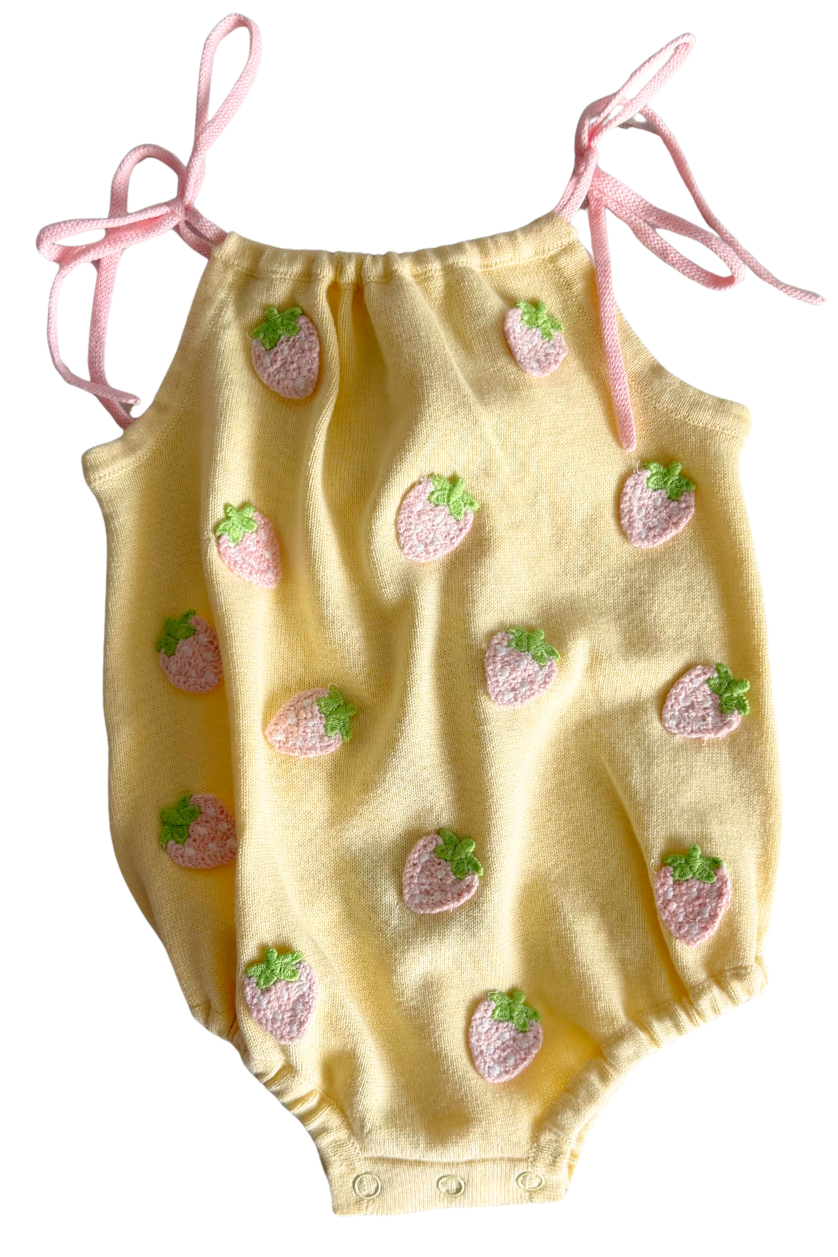 Blossom Romper ✿ Pink Lemonade