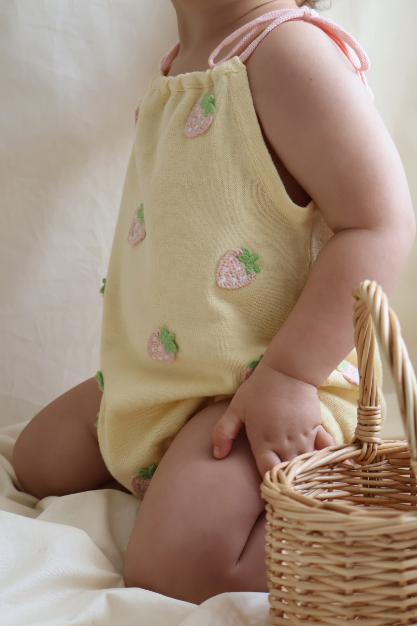Blossom Romper ✿ Pink Lemonade