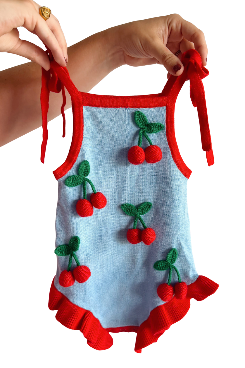 Ava Romper ✿ Cherry Bomb