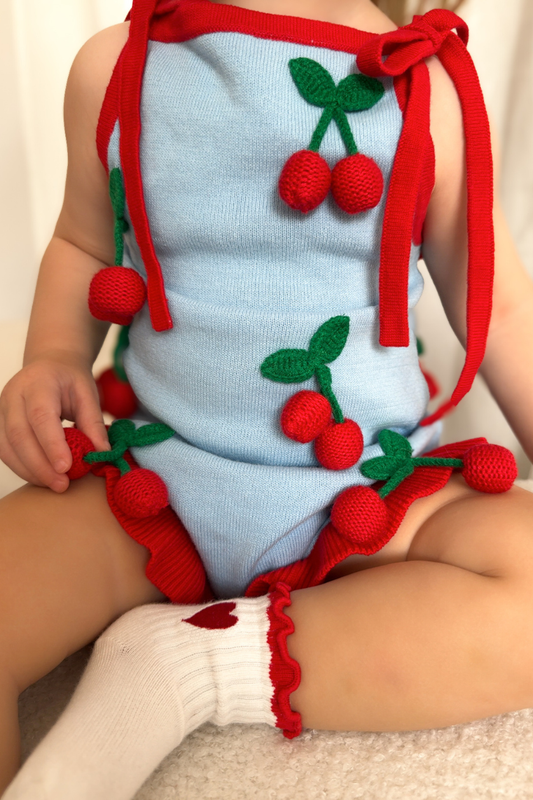Ava Romper ✿ Cherry Bomb