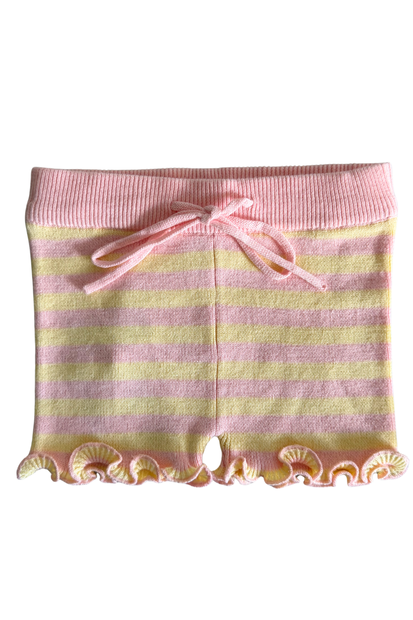Stripe Shorts ✿ Pink Lemonade