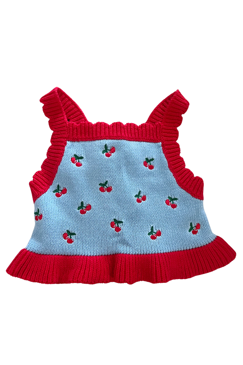 Tie Up Vest ✿ Cherry Bomb