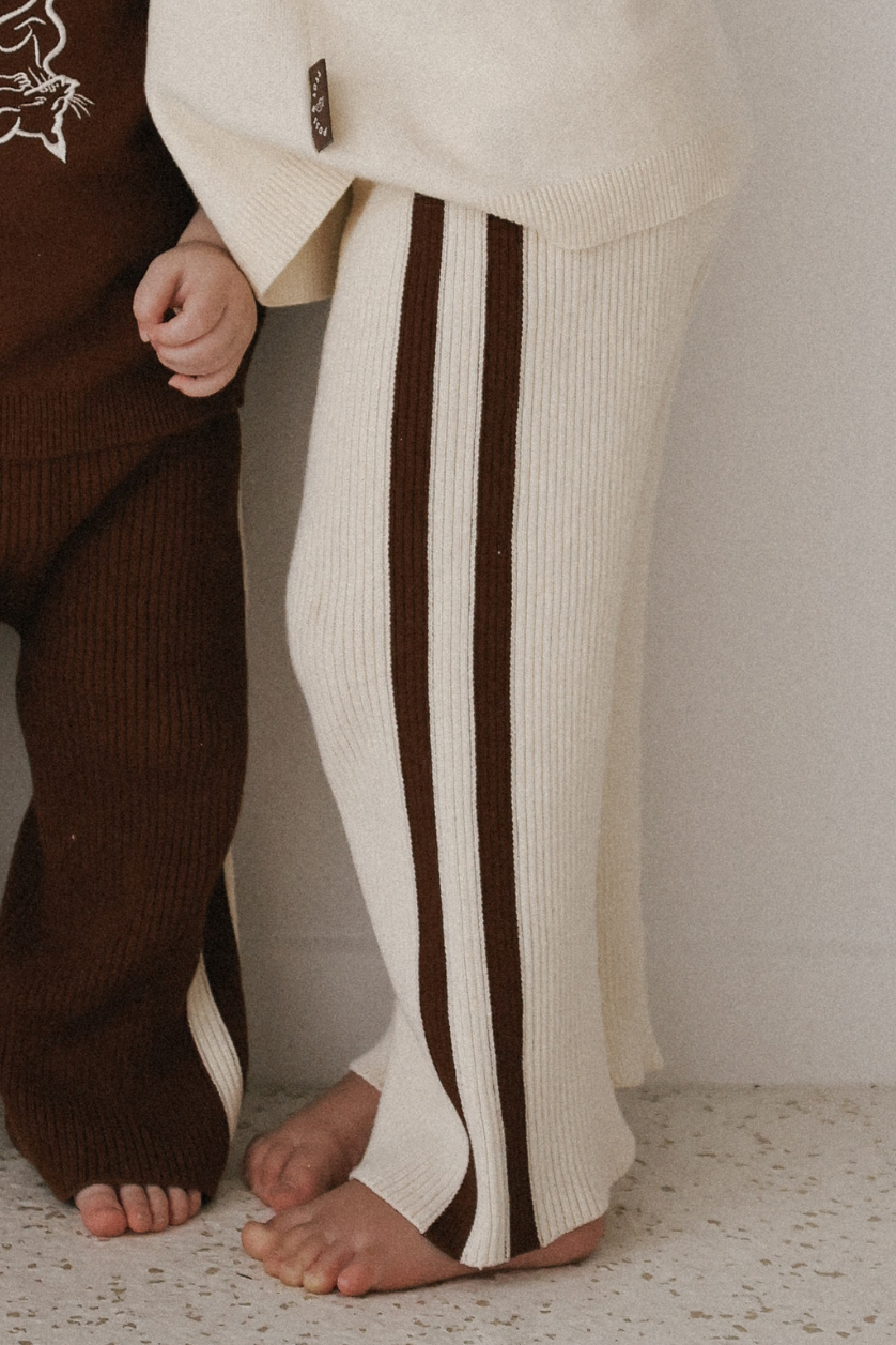 Stripe Pant ✿ Cream Knit