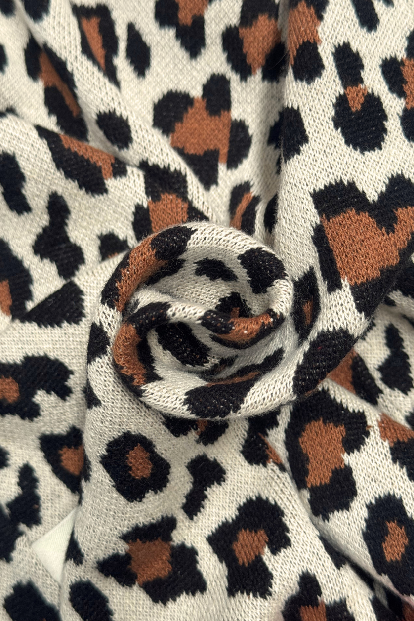 Florence Tie Dress ✿ Leopard