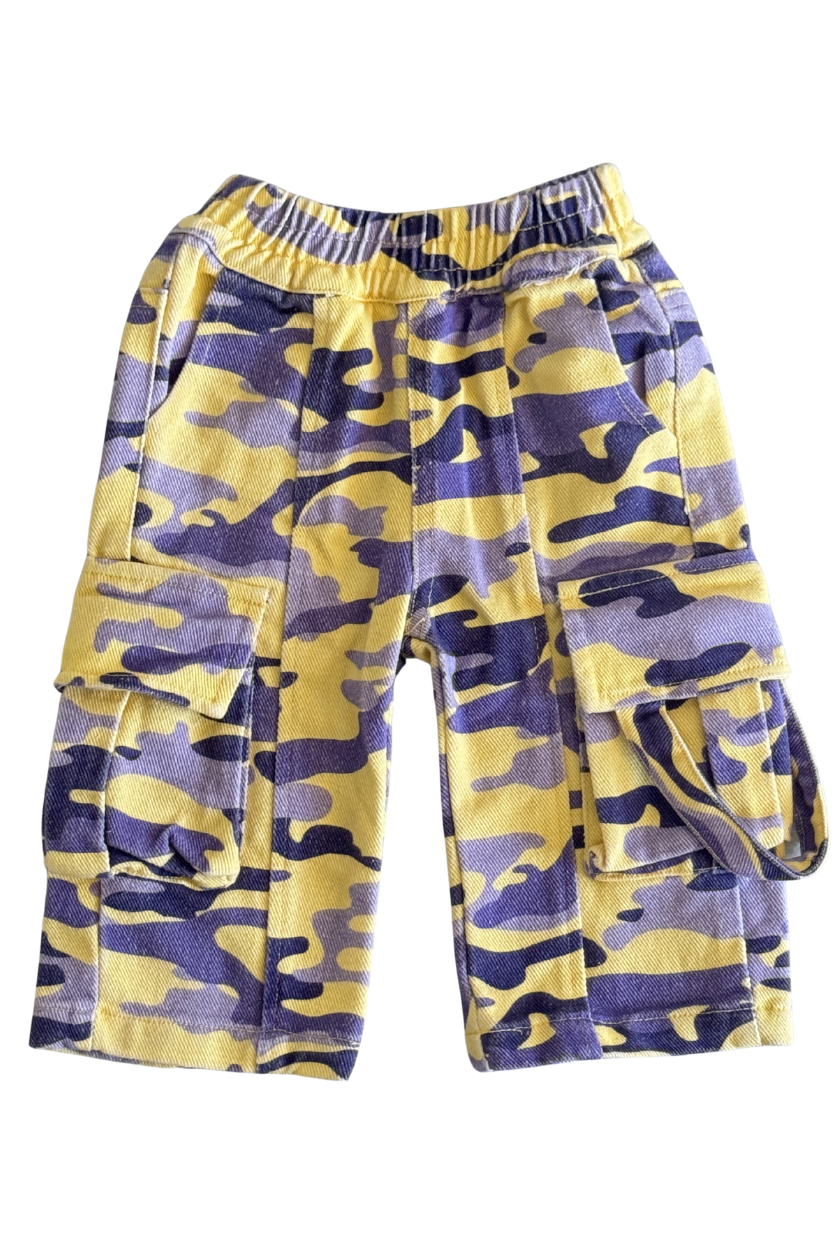 Camo Cargo Pant ✿ Ultraviolet