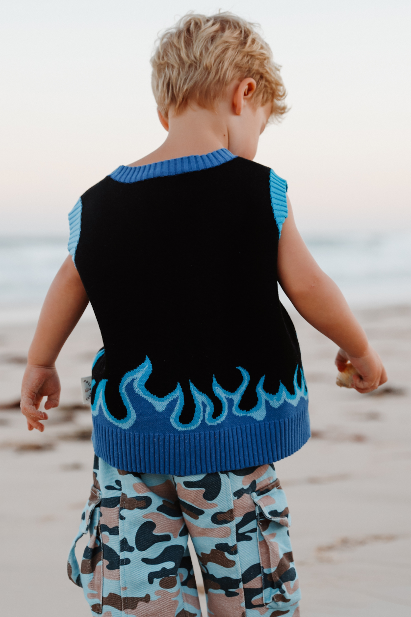 Spicy Vest ✿ Blue Ember
