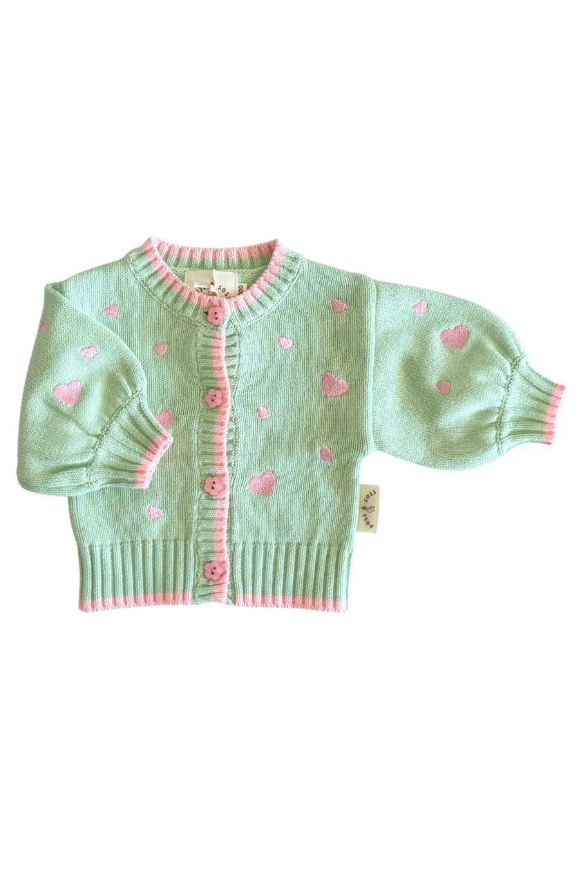 Heart Cardigan ✿ Garden Party