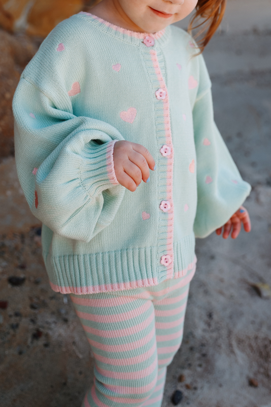 Heart Cardigan ✿ Garden Party