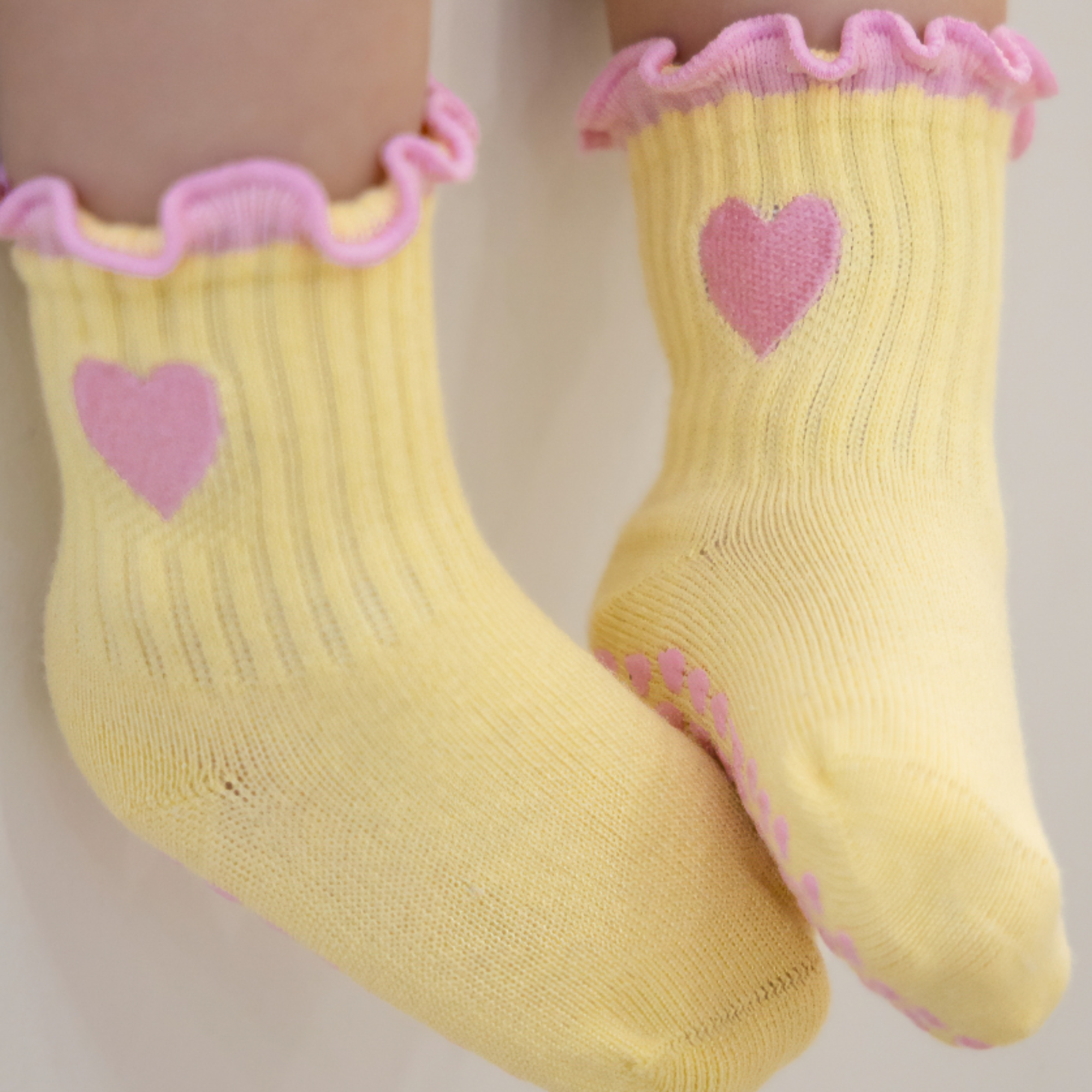 Heart Socks ✿ Pink Lemonade