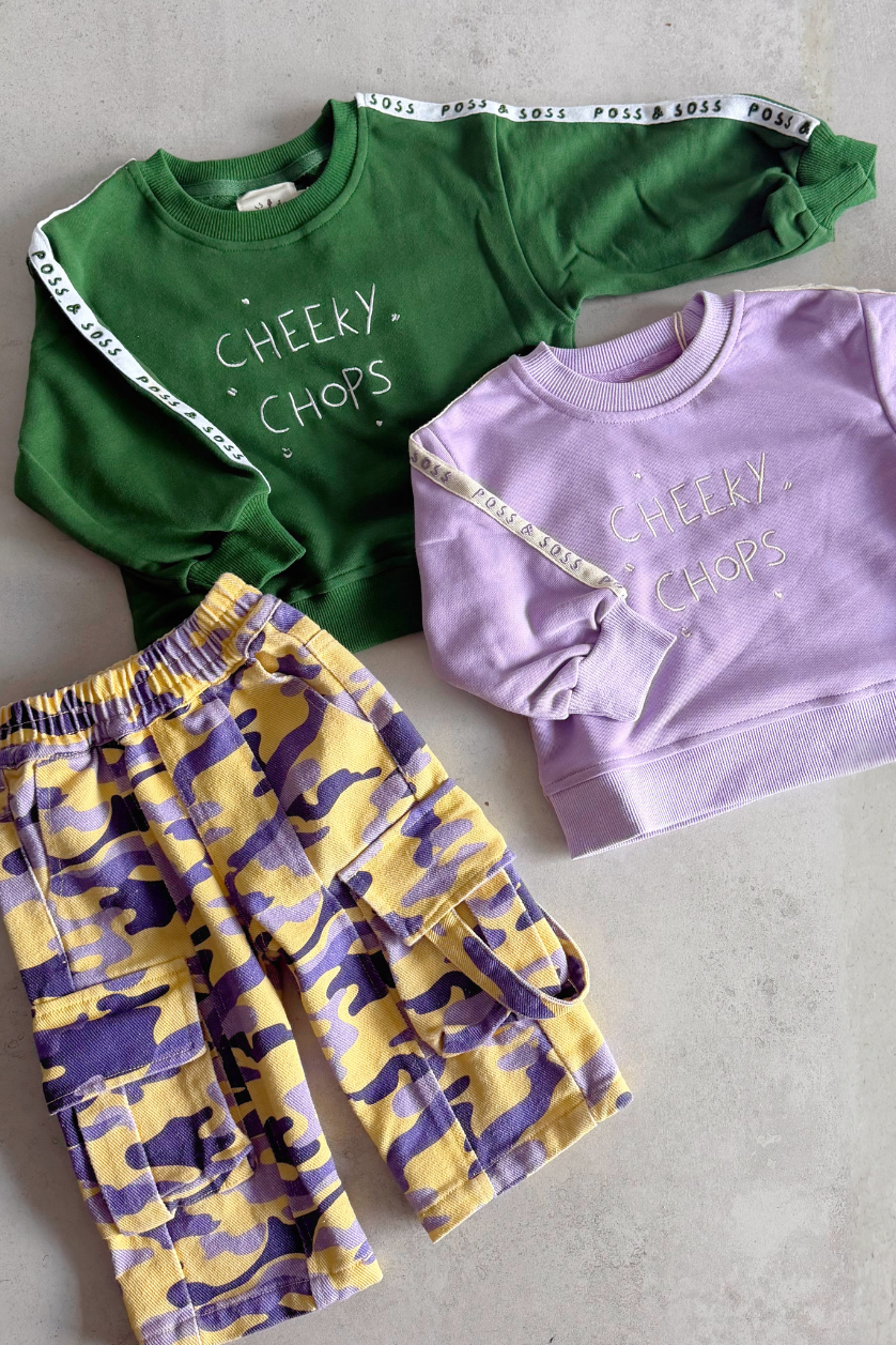 Cheeky Chops Jumper ✿ Emerald Green