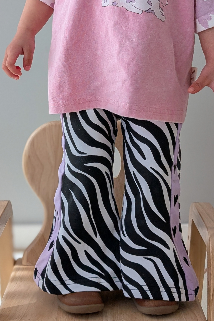 Heart Flares ✿ Zebra